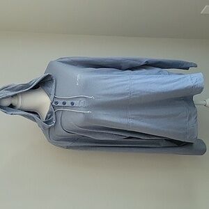 Columbia PFG Pullover Hoodie Shirt ◇LIKE NEW◇ Blue/white Stripes